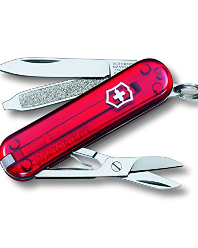 Victorinox Classic Red Trans Knife