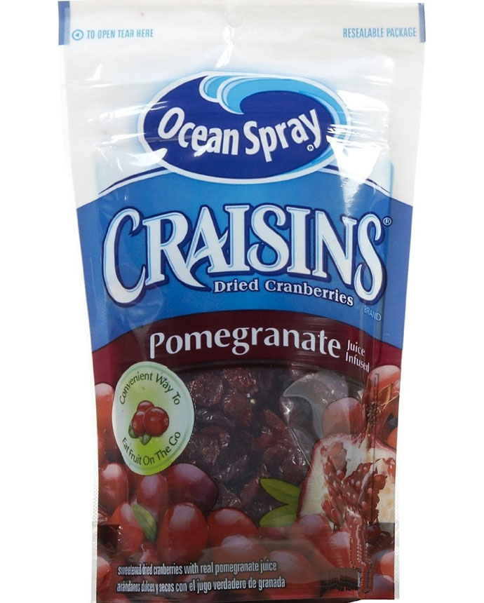 Ocean Spray Craisins Dried Cranberries Pomegranate
