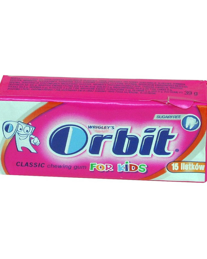 Wrigleys Orbit Bubble Gums For Kids 