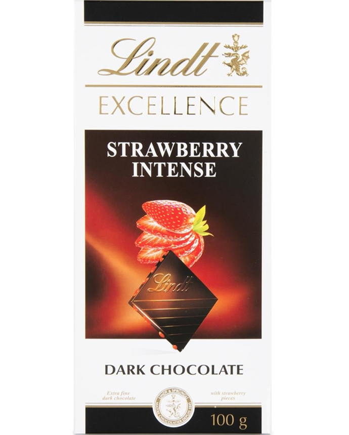 Lindt Strawberries Intense Chocolate