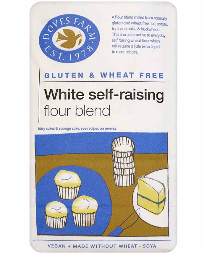 Doves Farm Gluten Free Self Raising White Flour 1000 Grams