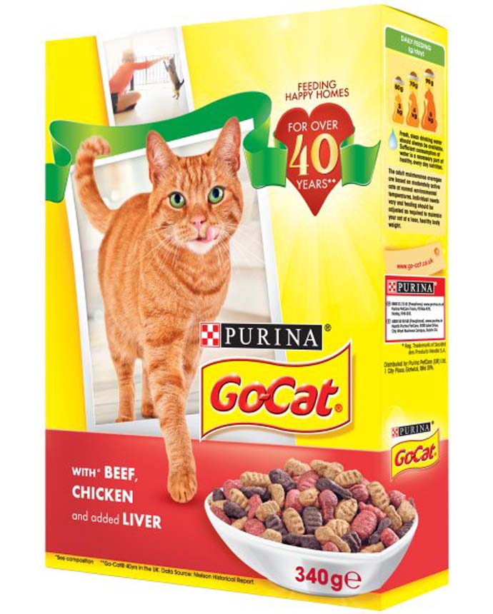 Purina Go Cat Beef Chicken and Liver Cat Food