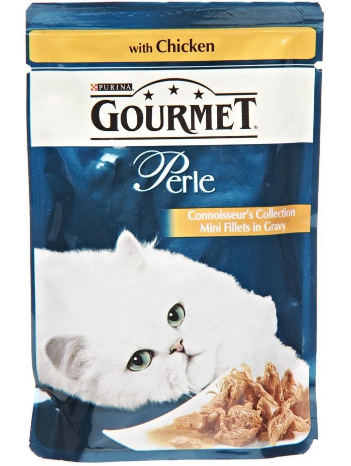 Purina Gourmet Perle Mini Fillets Chicken Cat Food