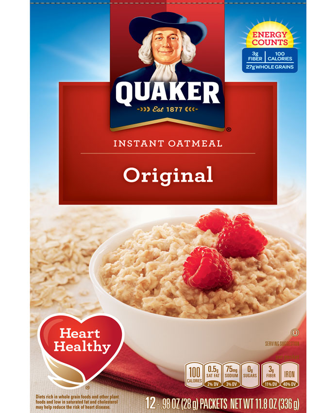 Quaker Instant Oatmeal Original 336g