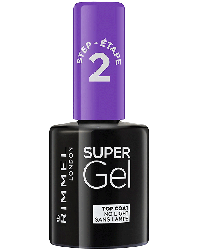 Rimmel London Super Gel Nail Polish Top Coat - 001
