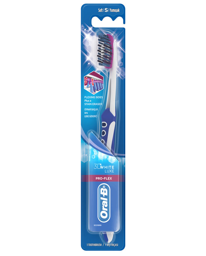 Oral-B 3D White Luxe Pro-Flex Manual Toothbrush