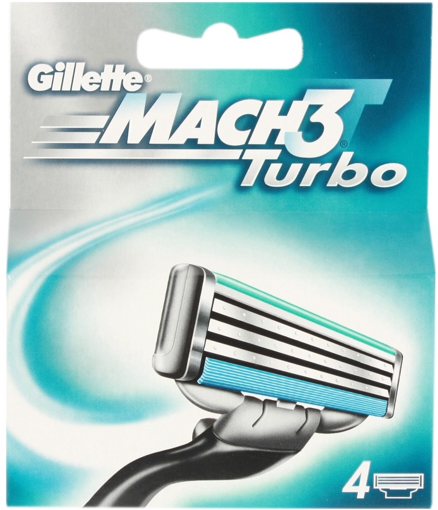 Gillette Mach3 Turbo 4 Blades