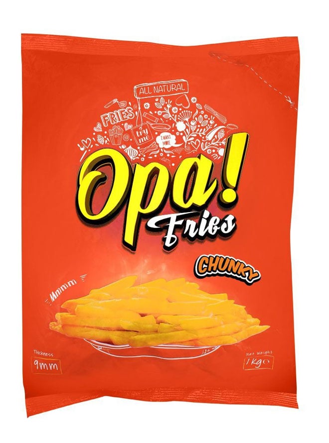 Opa Fries Chunky 1kg