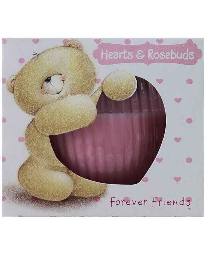 Forever Friends Hearts & Rosebuds Candle