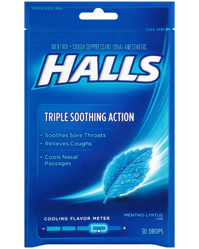 Halls Mentho-Lyptus Menthol-Cough Suppressant