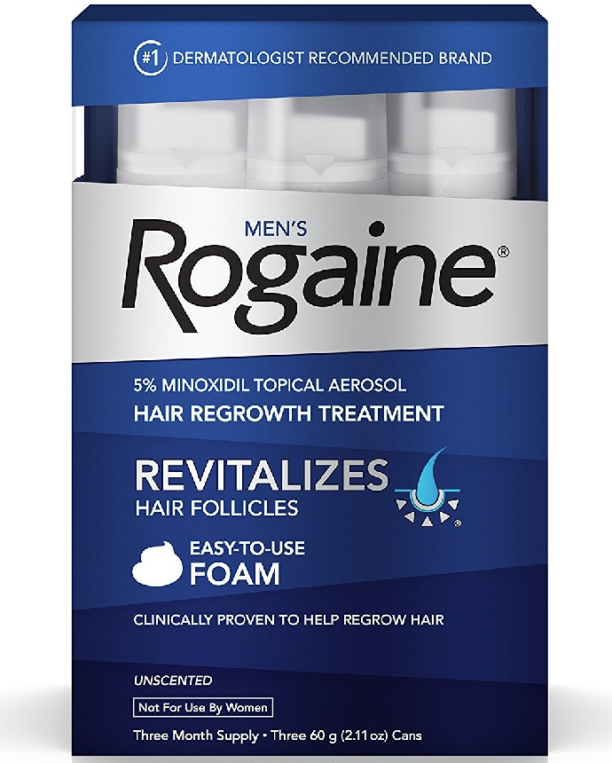 Rogaine Men's Hair Regrowth Treatment Foam