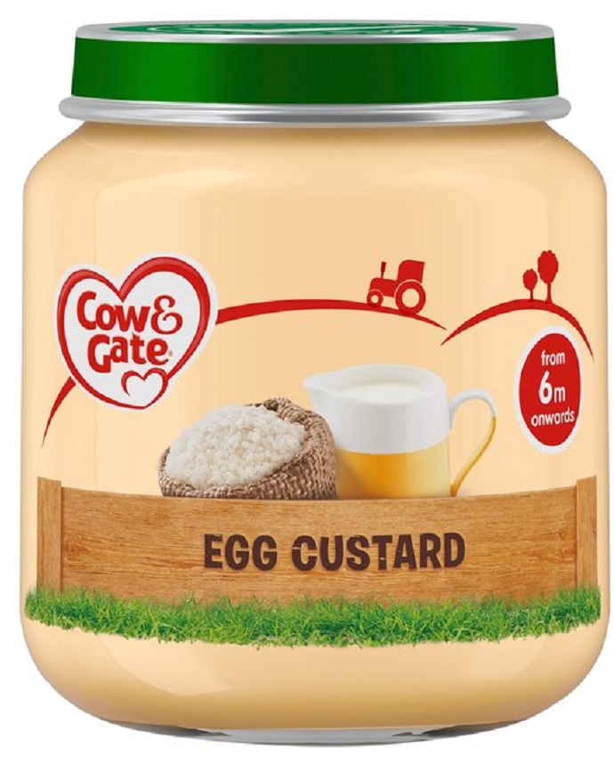 Cow & Gate Egg Custard Baby Pudding