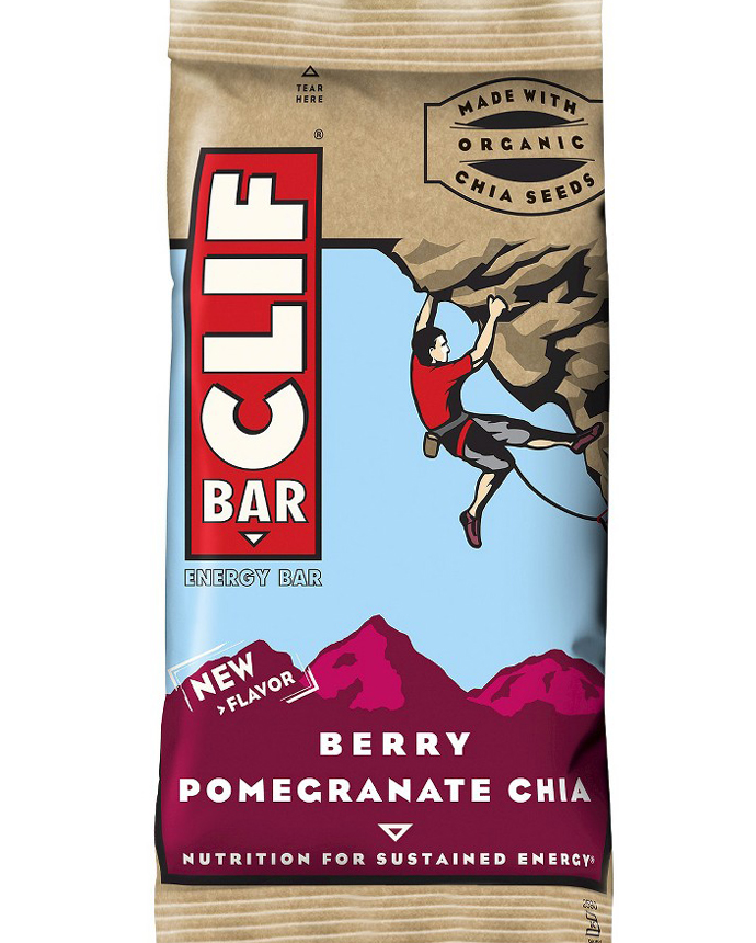 Clif Berry Pomegranate Chia Energy Bars 