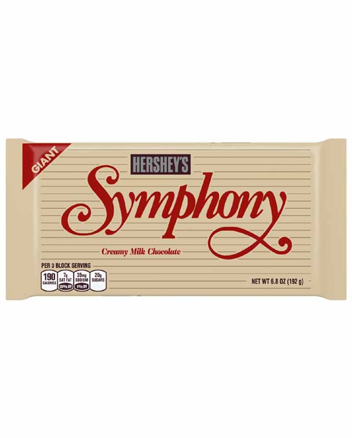Hersheys Symphony Giant Bar Creamy Milk Chocolate