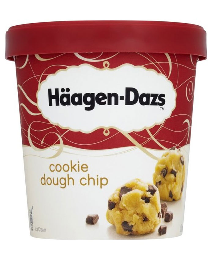 Haagen Dazs Cookies Dough Chip Ice Cream