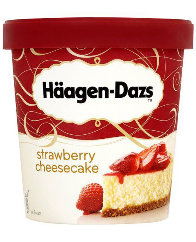 Haagen Dazs  Strawberry Cheesecake Ice Cream