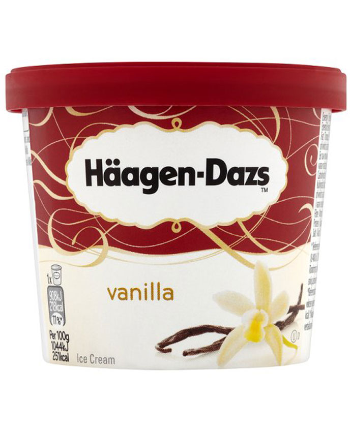 Haagen Dazs Vanilla Ice Cream