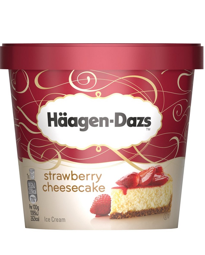Haagen Dazs Strawberry Cheesecake Ice Cream