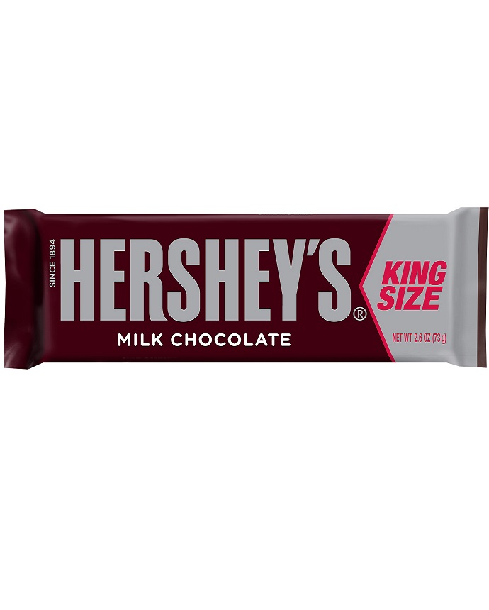 Hershey's King Size Milk Chocolate Candy Bar