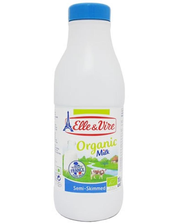 Elle & Vire Organic Milk - Semi Skimmed