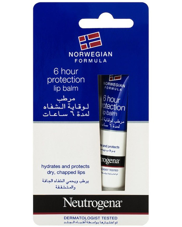 Neutrogena Norwegian 6 Hour Protection Lip Balm 15ml 