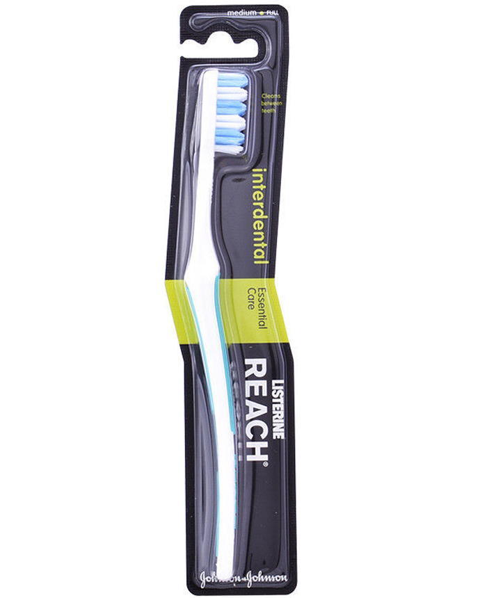 Listerine Reach Interdental Medium Toothbrush