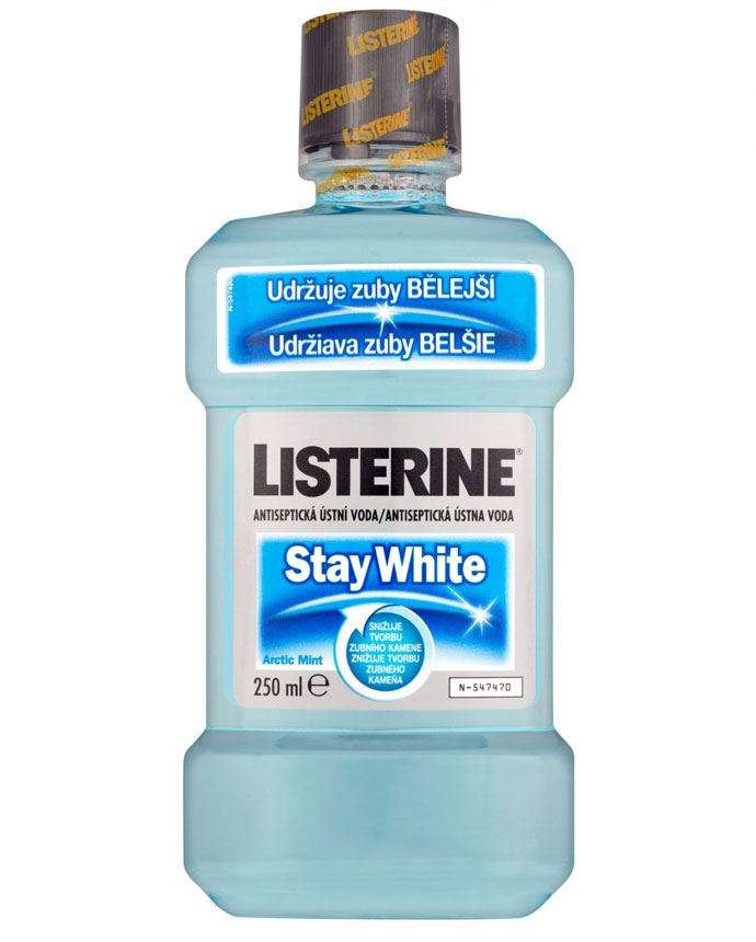 Listerine Stay White Mouthwash 250ml