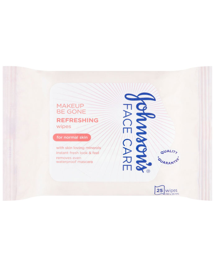 Johnson's Face Care Refreshing Wipes