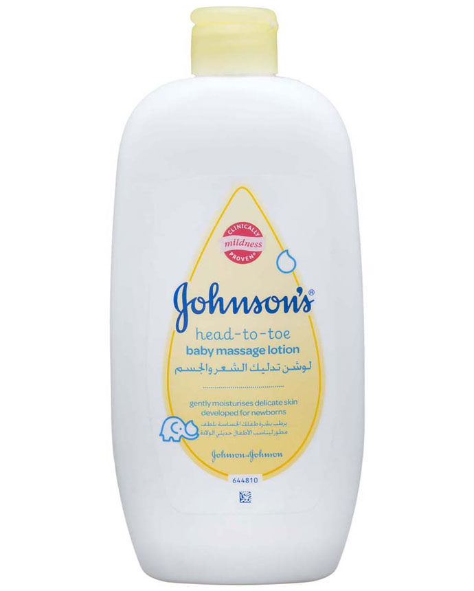 Johnson's Baby Top-To-Toe Massage Lotion 500ml