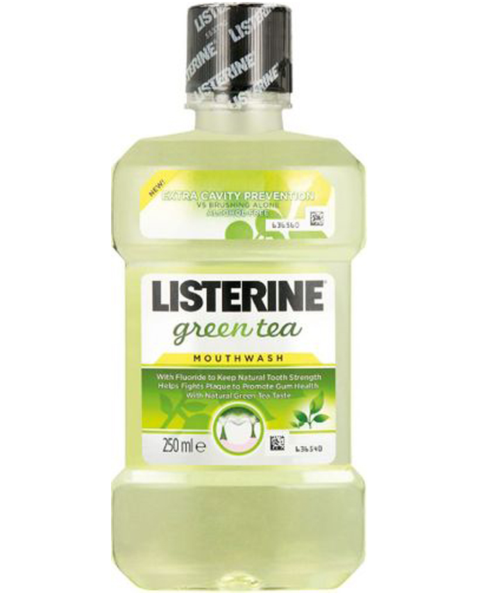 Listerine Mouthwash Green Tea 250ml