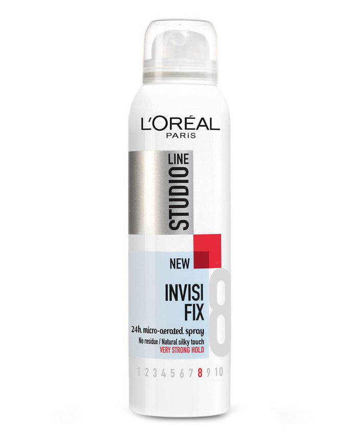 L'oreal Paris Studio Line Invisi Fix 24 Hour Micro Hair Spary 250ml