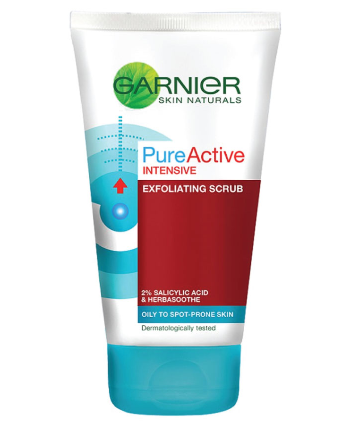 Garnier Pure Active Intensive Blackhead Exfoliating Face Scrub