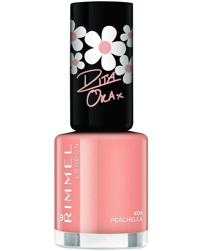Rimmel London Super Shine Rita Ora Peachella Nail Polish - 408
