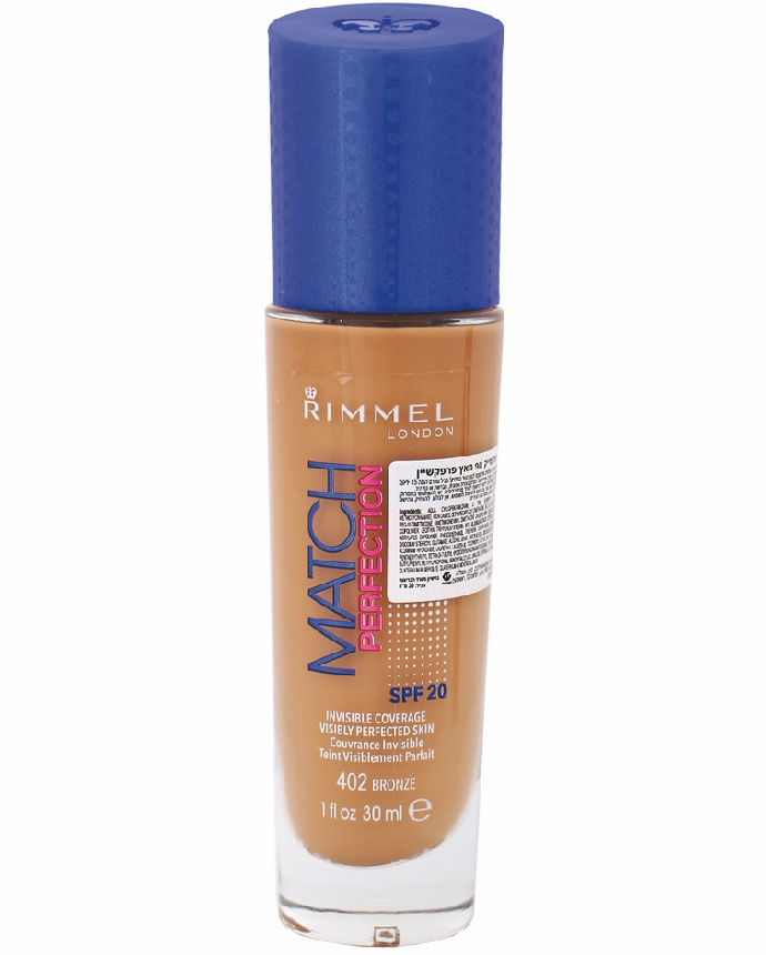 Rimmel London Match Perfect Liquid Foundation Bronze - 402