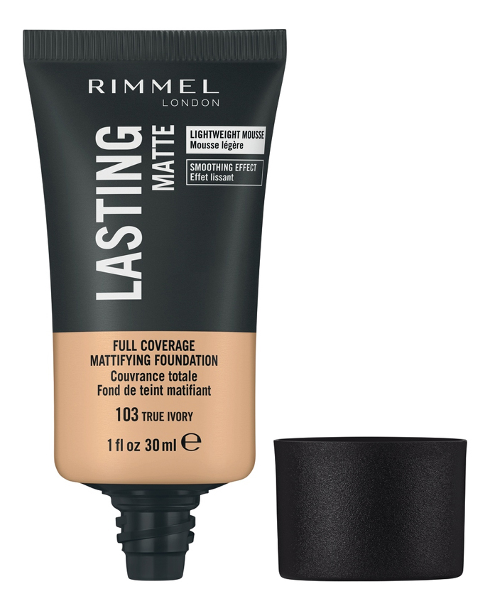 Rimmel Lasting Matte True Ivory 103 30ml