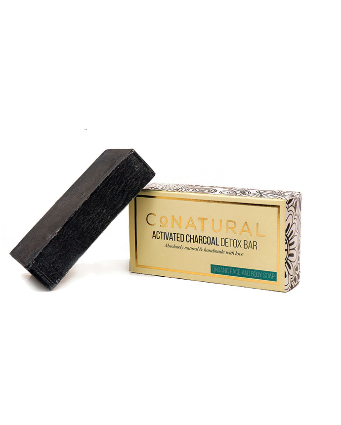 Conatural Activated Charcoal Detox Bar (Organic Soap)