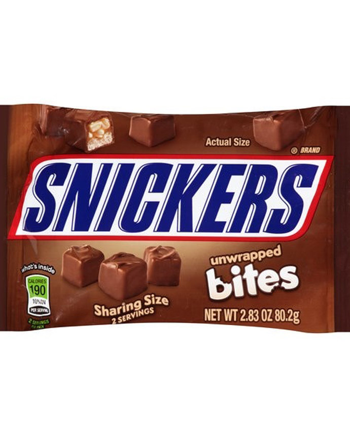 Snickers Unwrapped Bites Chocolate King Size Bag 