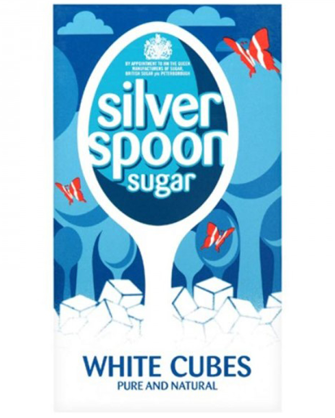 Silver Spoon White Sugar Cube