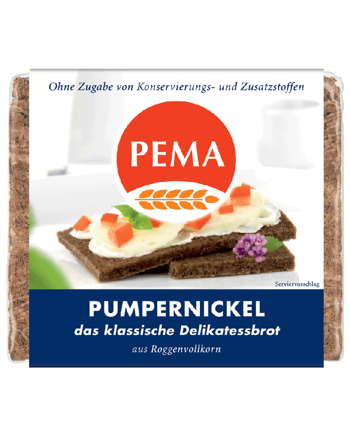 Pema Pumpernickel Bread 500 Grams