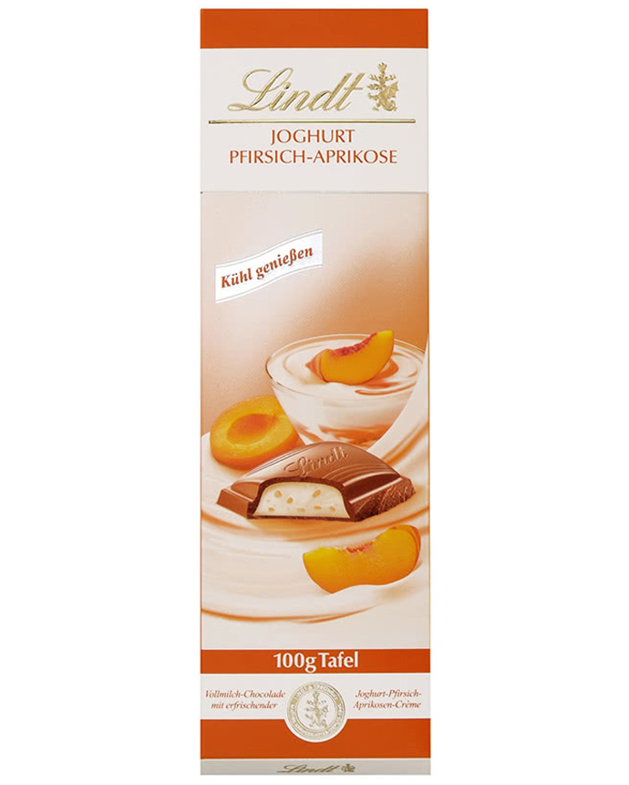 Lindt Yogurt Peach Apricot Chocolate