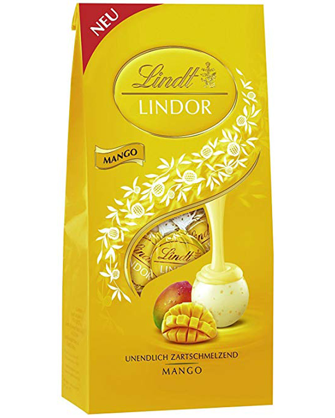Lindt Lindoor Ball Mango Milk Chocolate