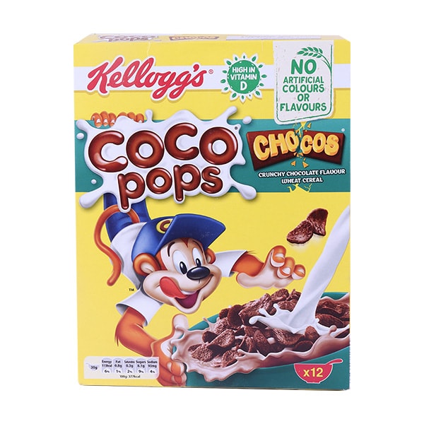 Kelloggs Coco Pops Chocos Cereal 375g