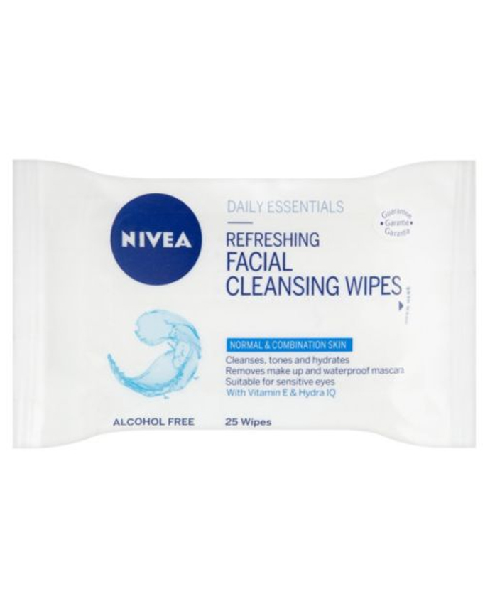 Nivea Facial Cleansing Wipes 25 Pcs	