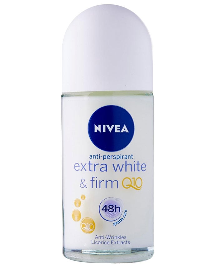 Nivea Extra White & Firm Q10 Roll On Deodorant 50ml