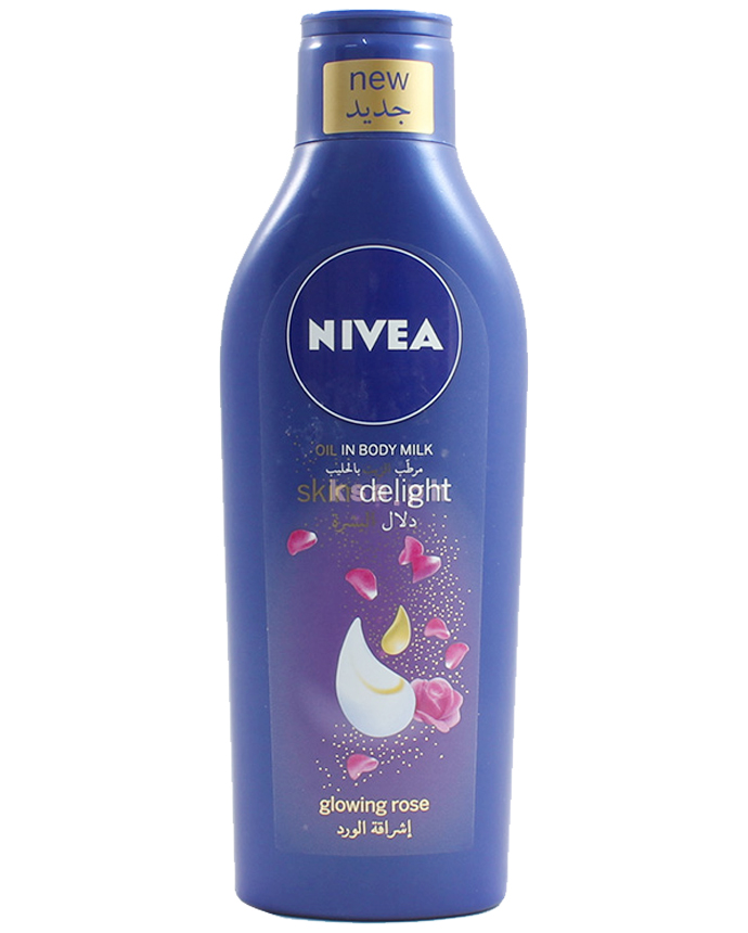 Nivea Skin Delight Glow Rose Body Milk