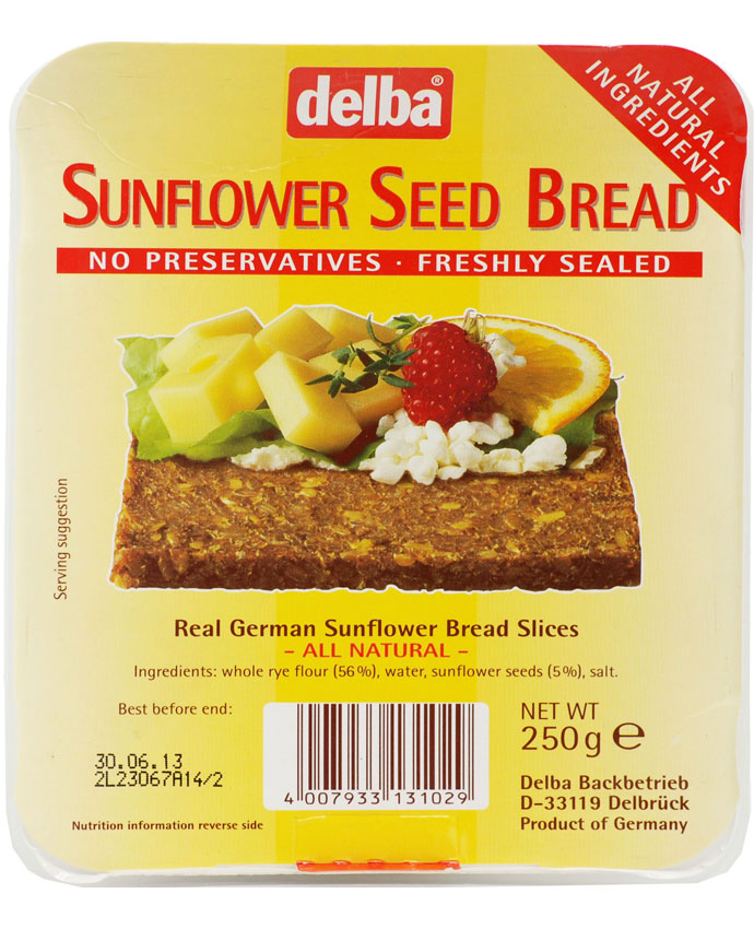 Delba Sunflower Seed Bread