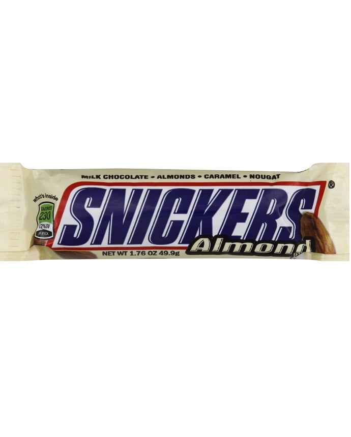 Snickers Almond Candy Bar 49.9g