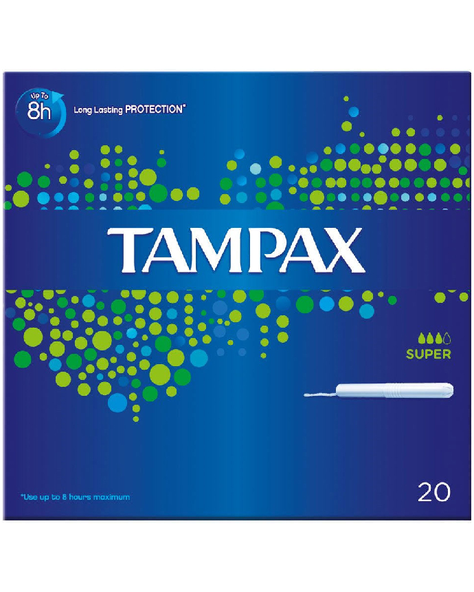 Tampax Super Tampons with Applicator
