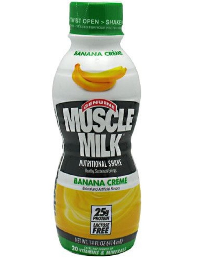 Muscle Milk Protein Nutrition Shake Banana Cream