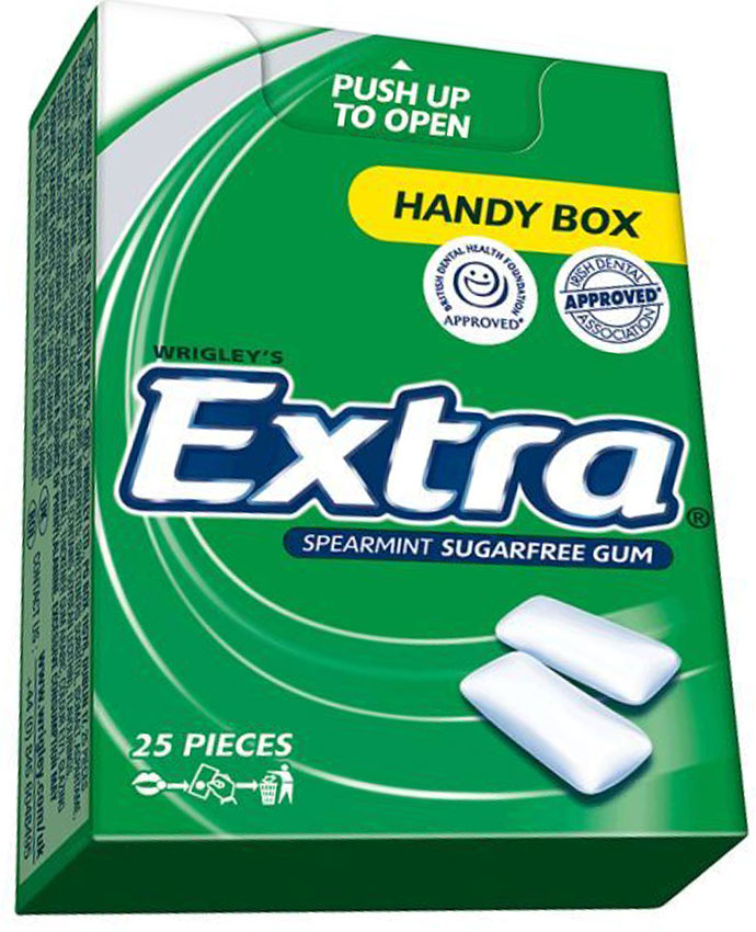 Wrigley's Extra Gum Sugar Free Spearmint